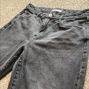 Garage Denim Ladies Slouchy DISTRESSED Black Jeans 10084313 525661 05/27